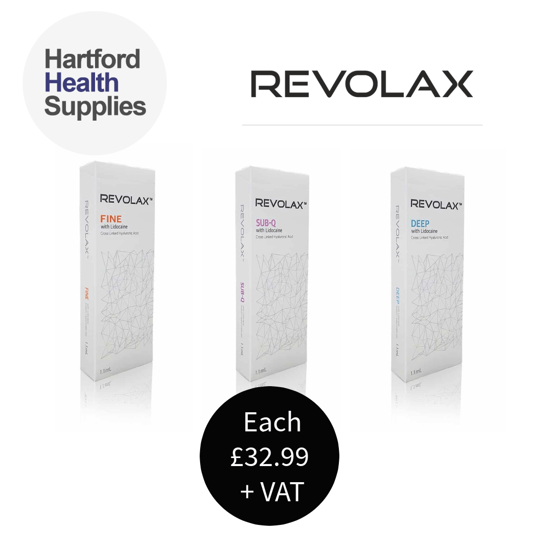 Revolax range with price displayed